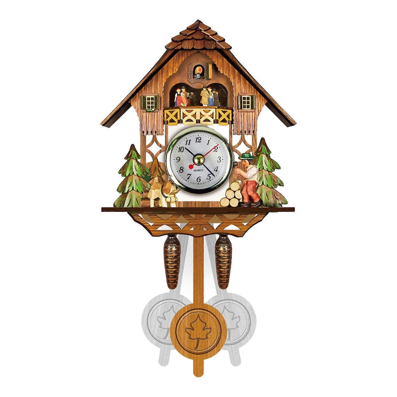 Imitation Wood Style Cuckoo Clock For Decorative And Delicate Ambience Precise And Accurate