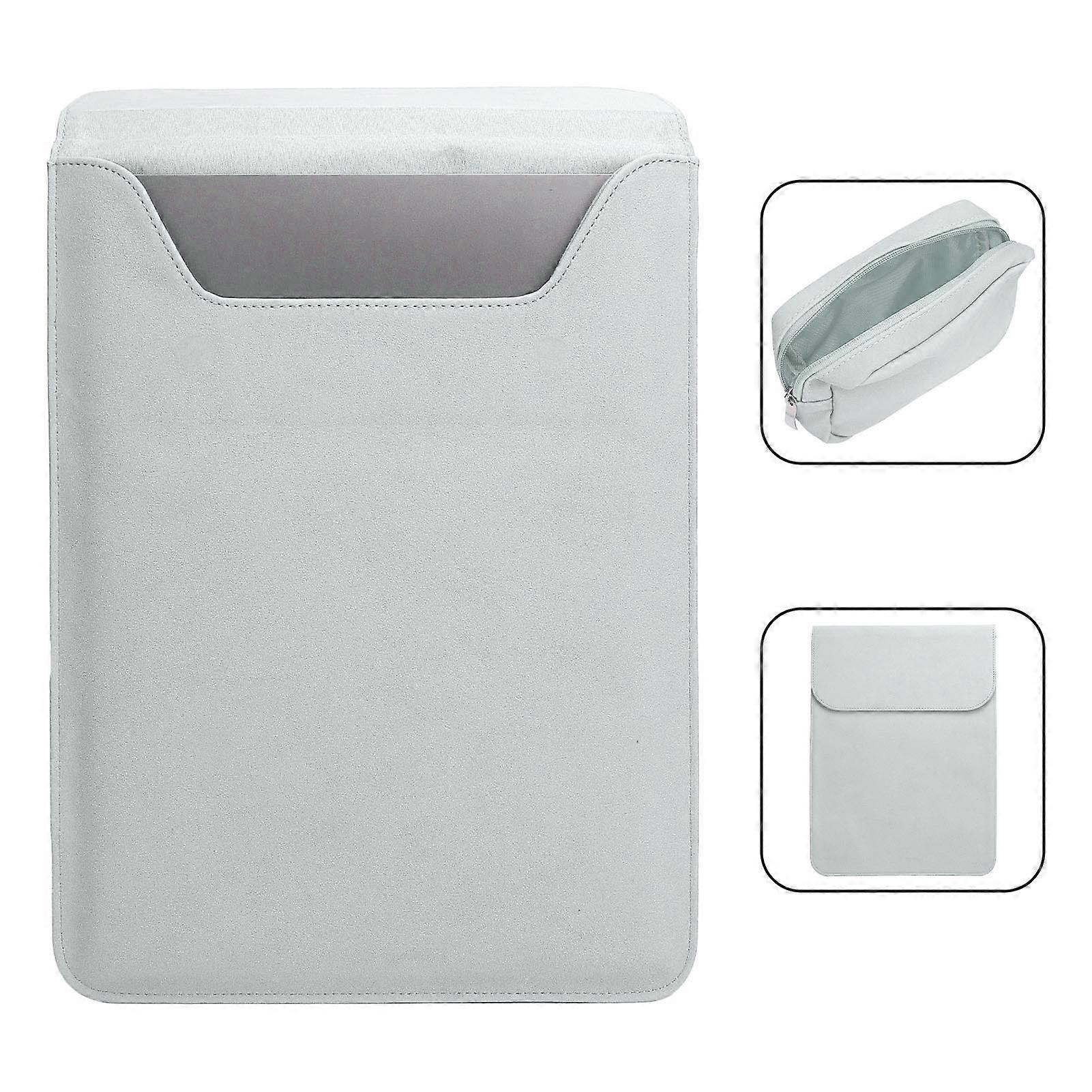 13.3inch PU Leather Laptop Bag Case with Power Source Storage