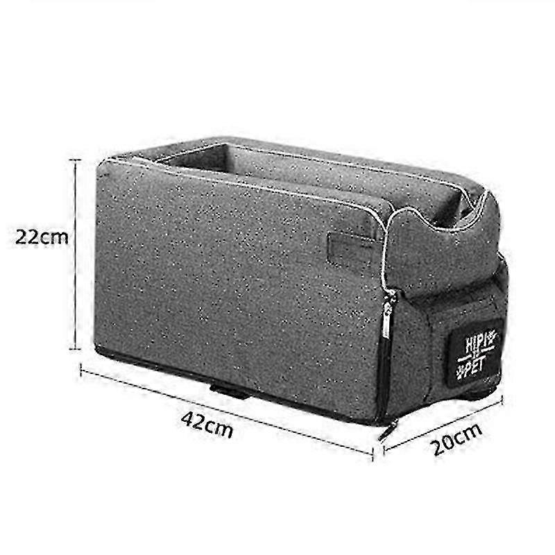 Bærbar reiseseng for kjæledyr for små hunder Bilsete Sikkerhetskontroll