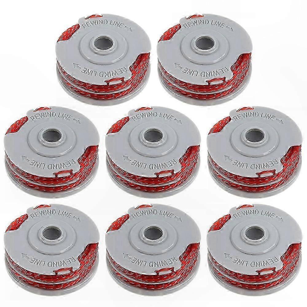 8-Pack Replacement Wire Reels for Lawn Mower Spools, Compatible with Flymo Models FLY021 513937190