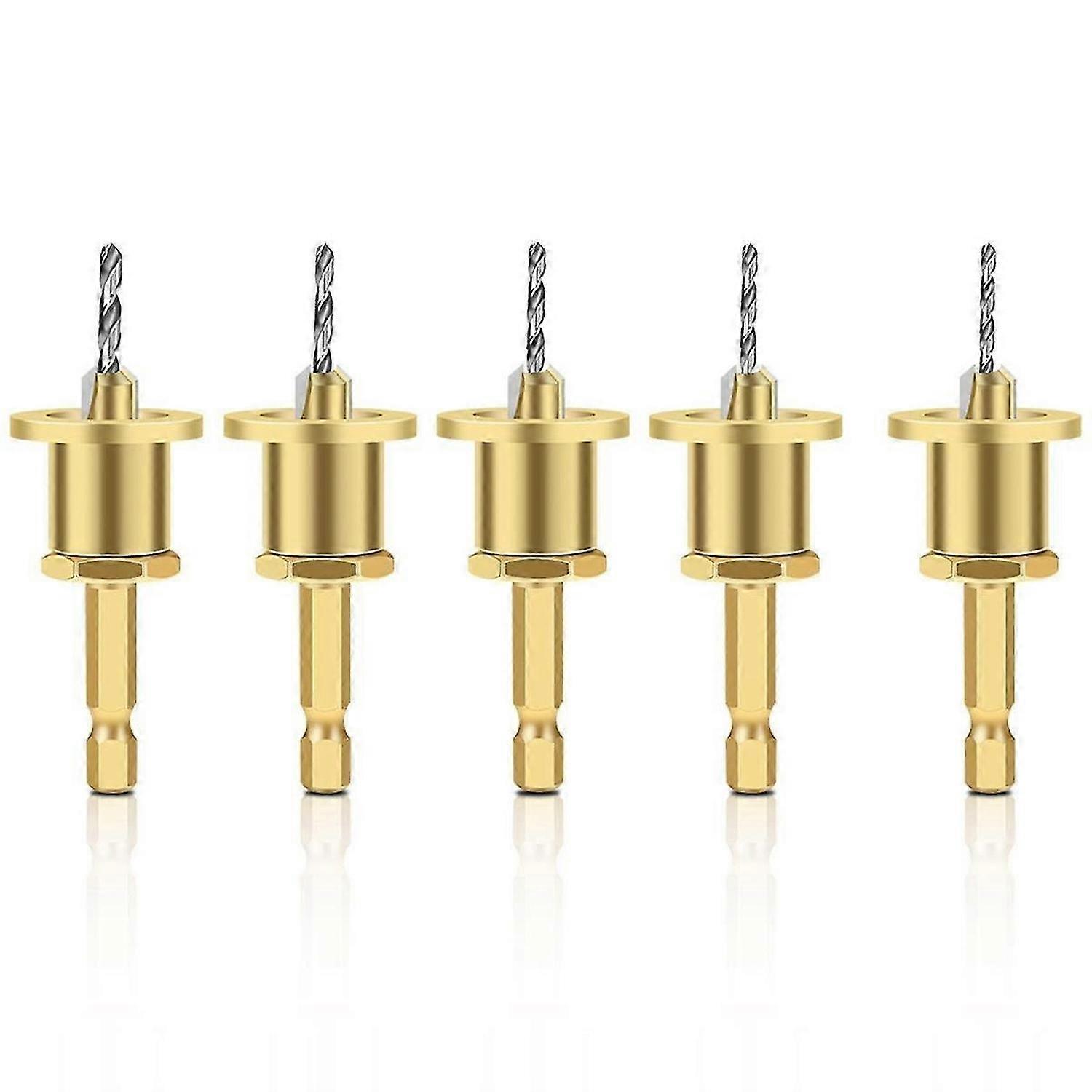 Adjustable Hexagonal Shank Countersink Drill Taper Hole Drill Screw Step Drill Self-Tapping Screw Alloy