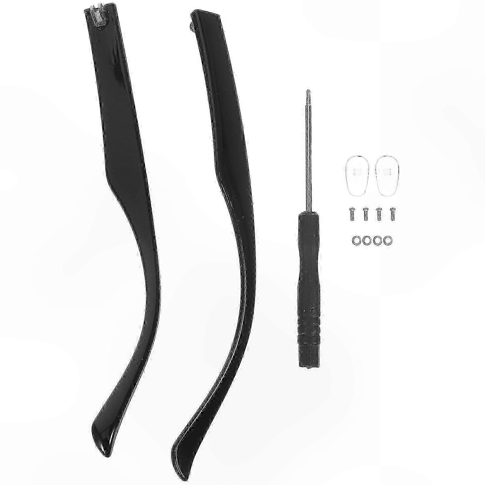 Adjustable Metal Eyeglass Temples for Frames - TR90 Durable Replacement Arms