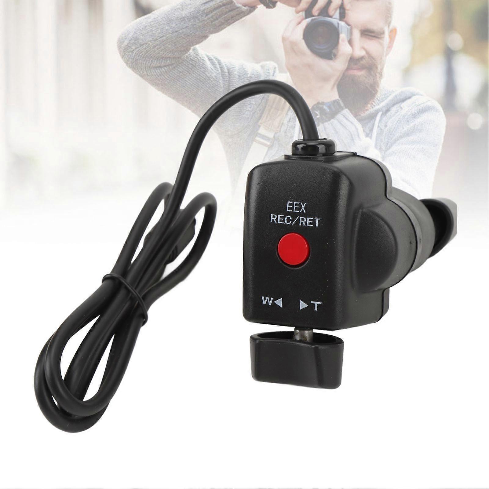 Camcorder Zoom Controller mit 8 Pin Anschluss REC RET Start Stop Camcorder Zoom Fernbedienung für PMW EX1 PMW EX3 PMW EX1R 