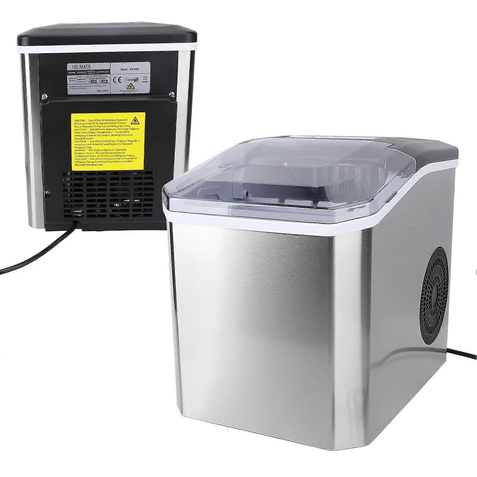 Machine à glaçons de comptoir 9 cubes/6 min Réservoir de 1,3 L 22,5 x 29,4 x 28,5 cm US Plug