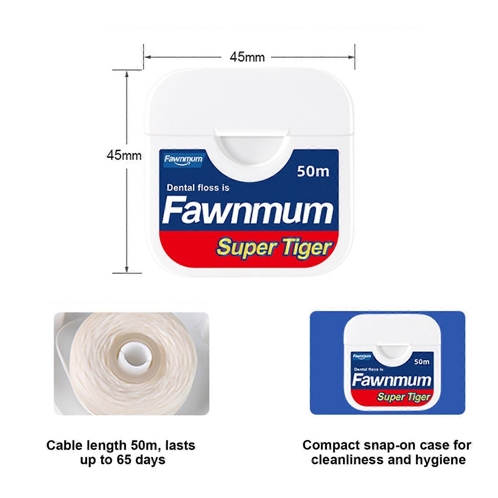 Mint Flavour Roll Floss Floss String for Adults Kids Woven Tooth