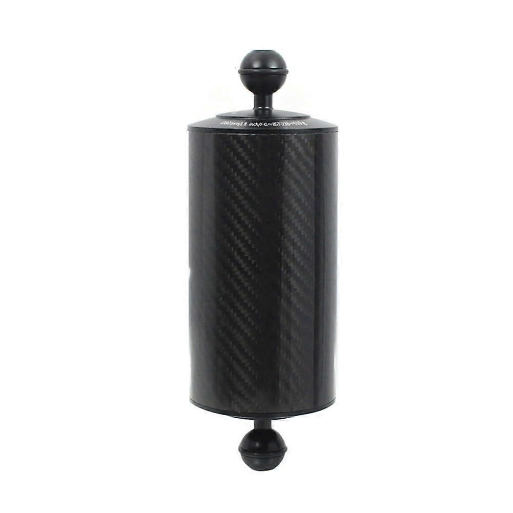 Underwater Photography Buoyancy Extension Rod Carbon Fiber 8Inch With Dual Ball Heads Compatible With Underwater Cameras