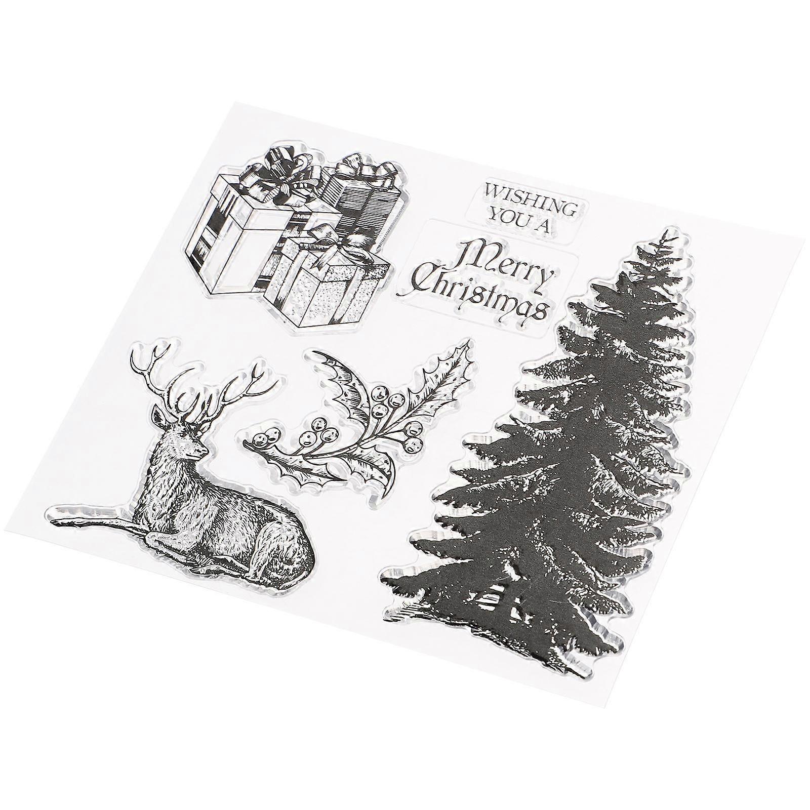 Scrapbook Stamps Silicone Clear Stamps for Making Cling Seal