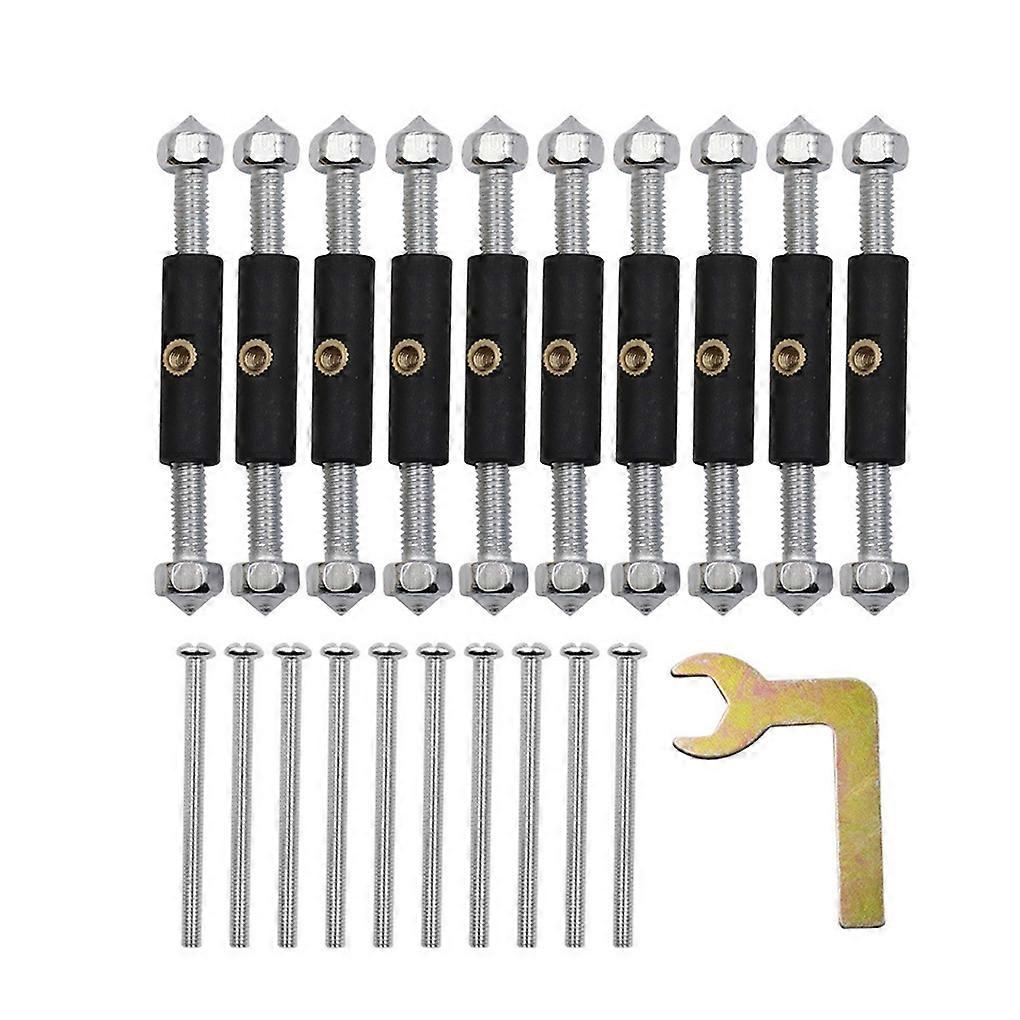 10pcs Switch Socket Maintenance Bracket Adjustable Socket Box Remedial Strut Sturdy Switch Socket Bottom Box Holder with