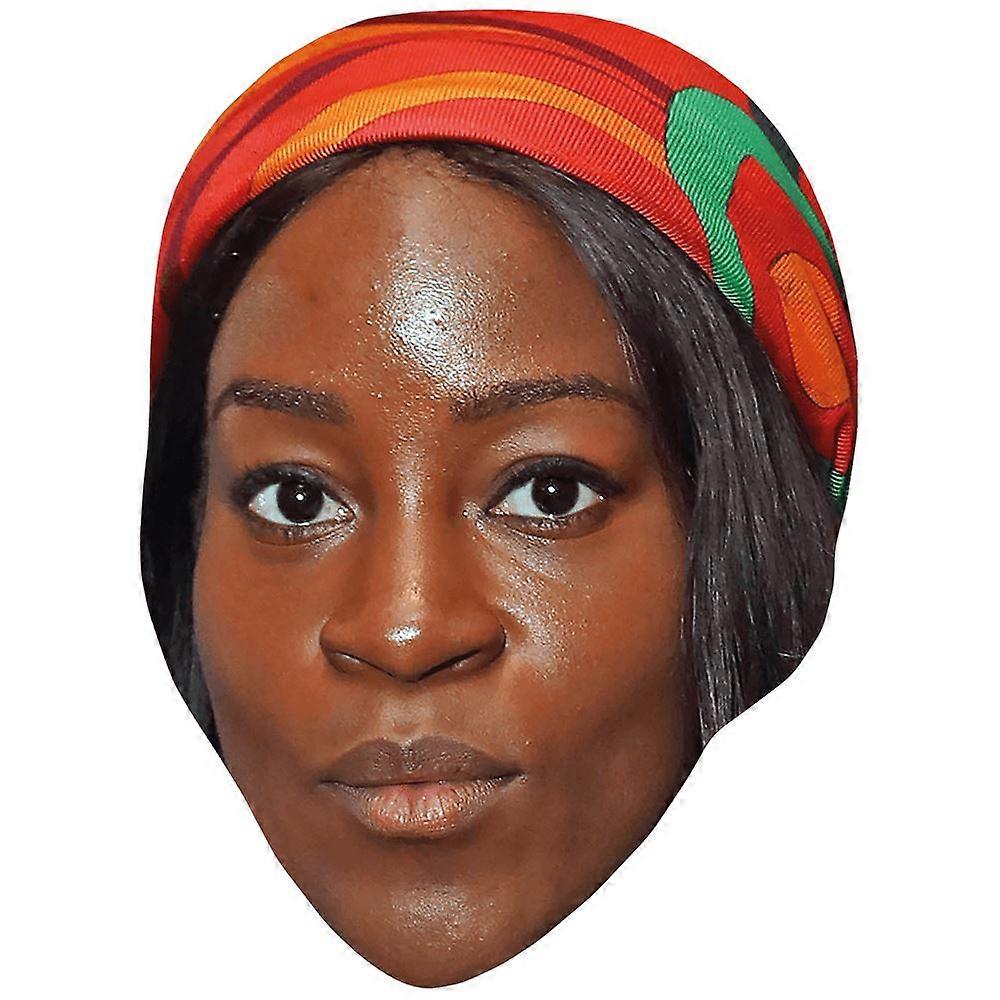 Aindrea Emelife (Pout) Celebrity Mask, Flat Card Face