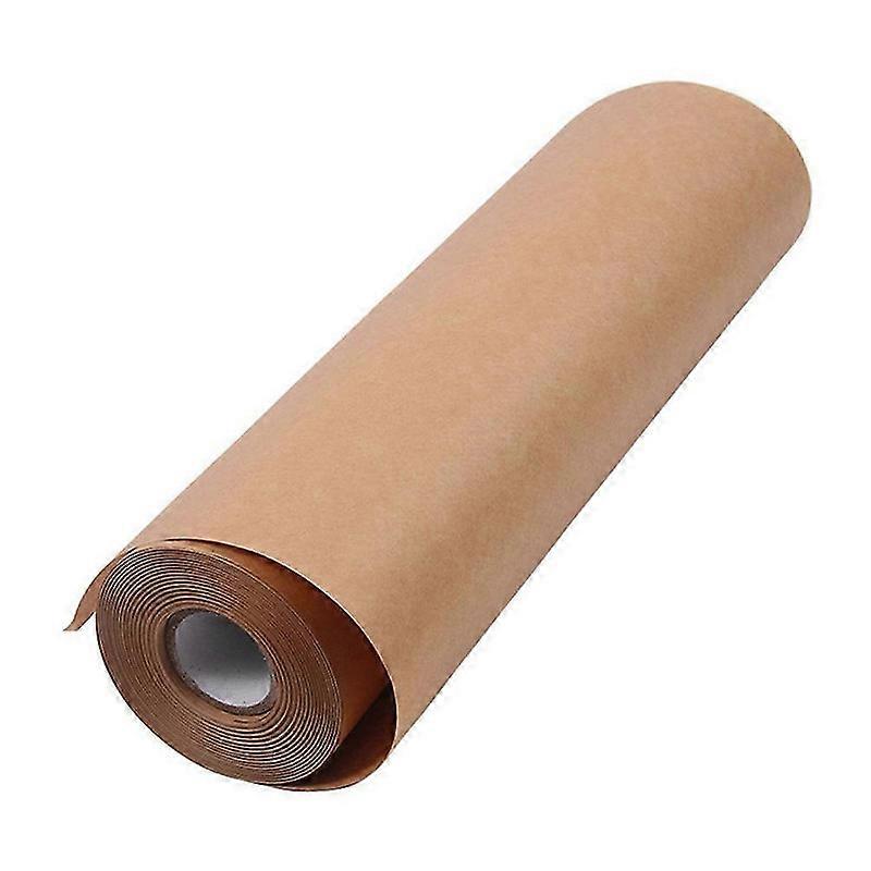 Kraft Wrapping Paper Roll 45Cm Width X 30M Length Brown Ideal For DIY Crafts And Gift Packaging 1Roll