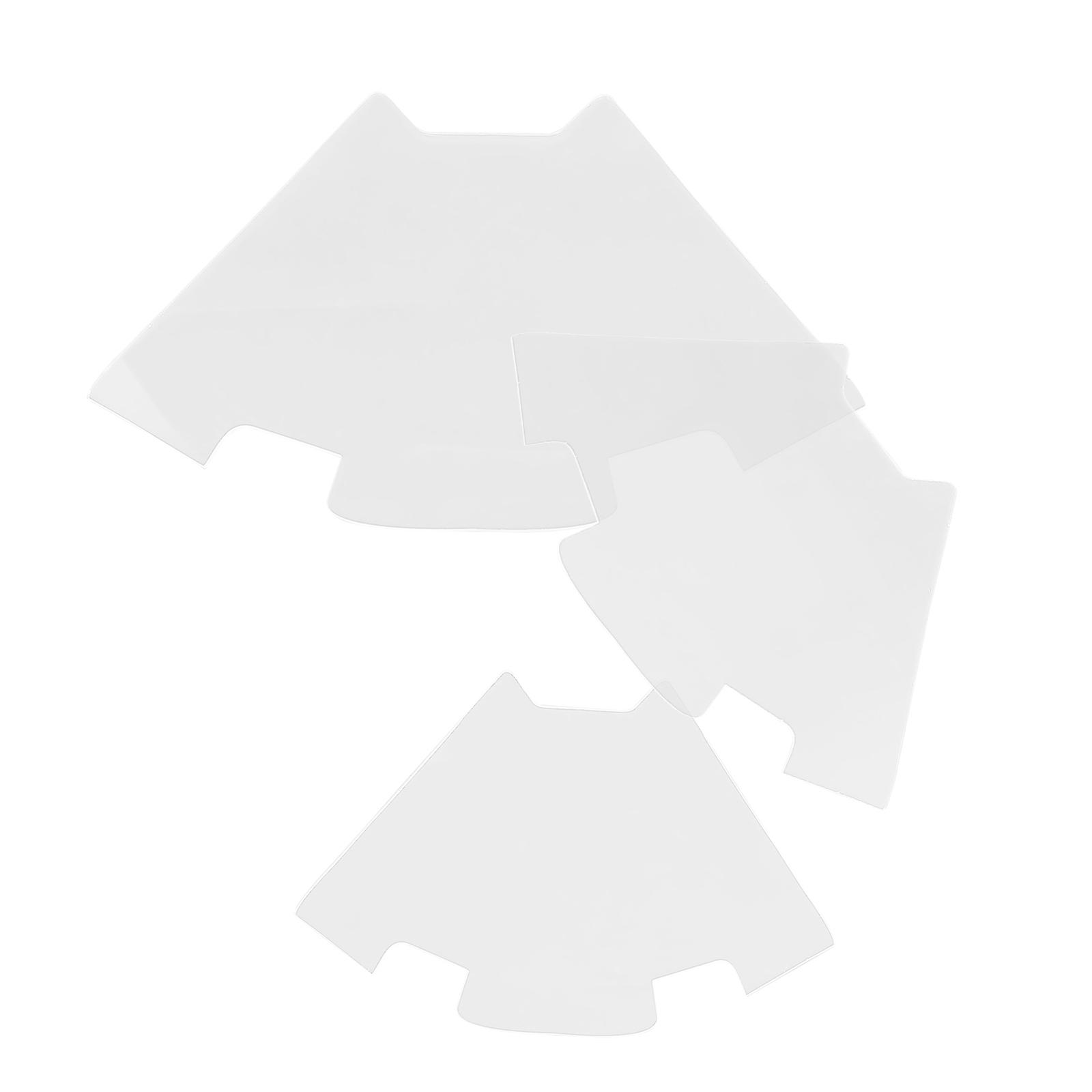 Sewing Bag Template Acrylic Quilting Templates for Precise Cutting 12Pcs