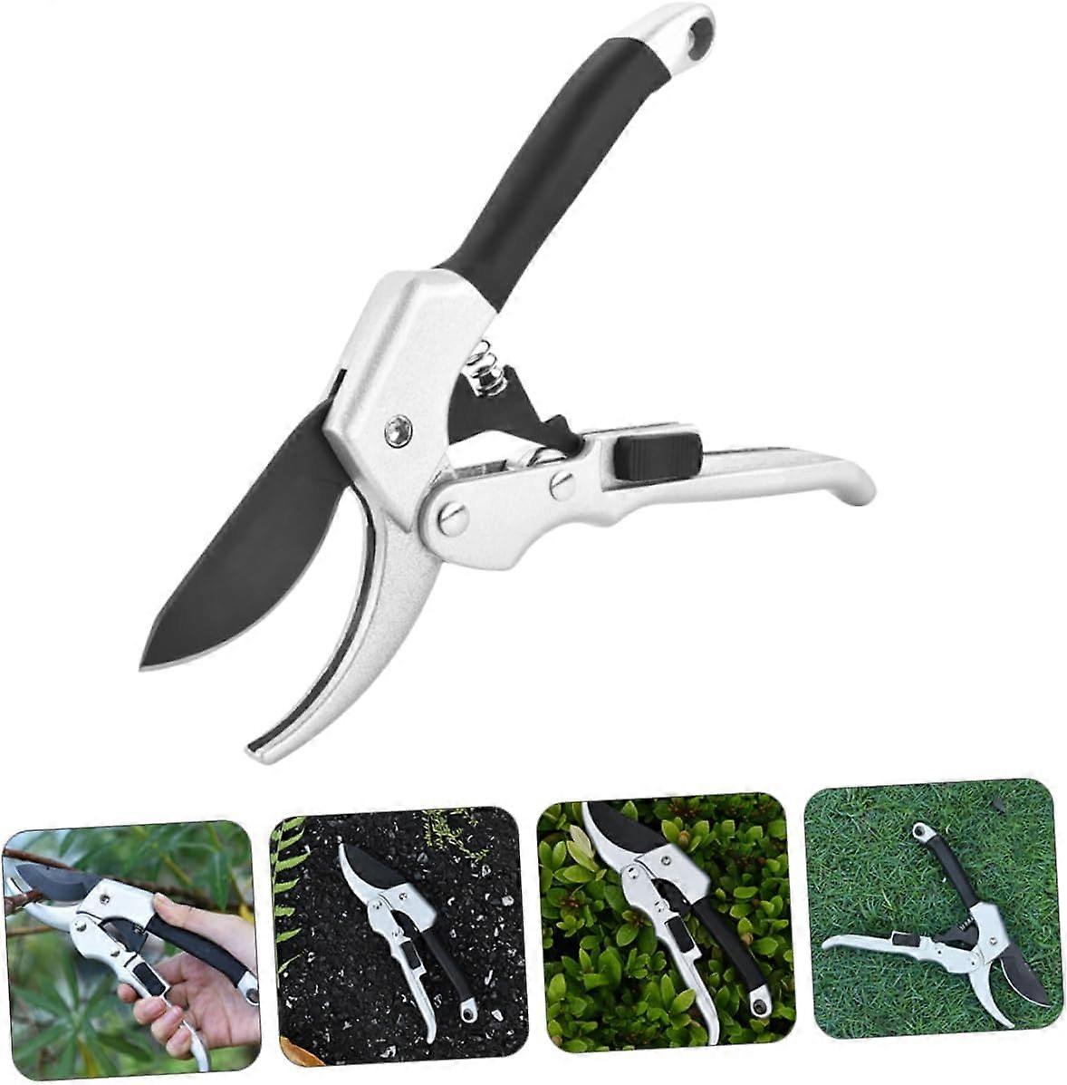 Garden Pruning Shear with NonSlip Handle and Safety Lock Pruning Shear