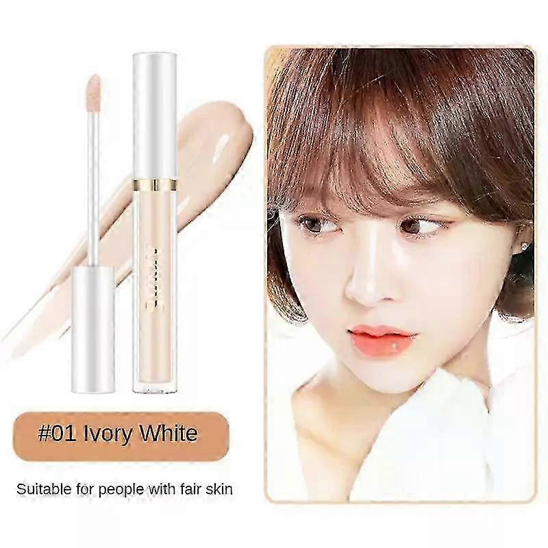 Liquid Concealer High Covering Moisturizing Oil Control Foundation Invisible Pores Dark Circles Freckle Face Contour Makeup Tool