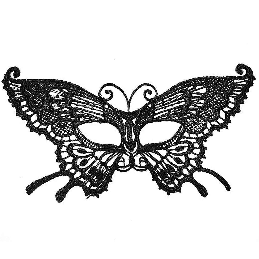 Black Lace Masquerade Mask for Party Use Halloween Eyecup