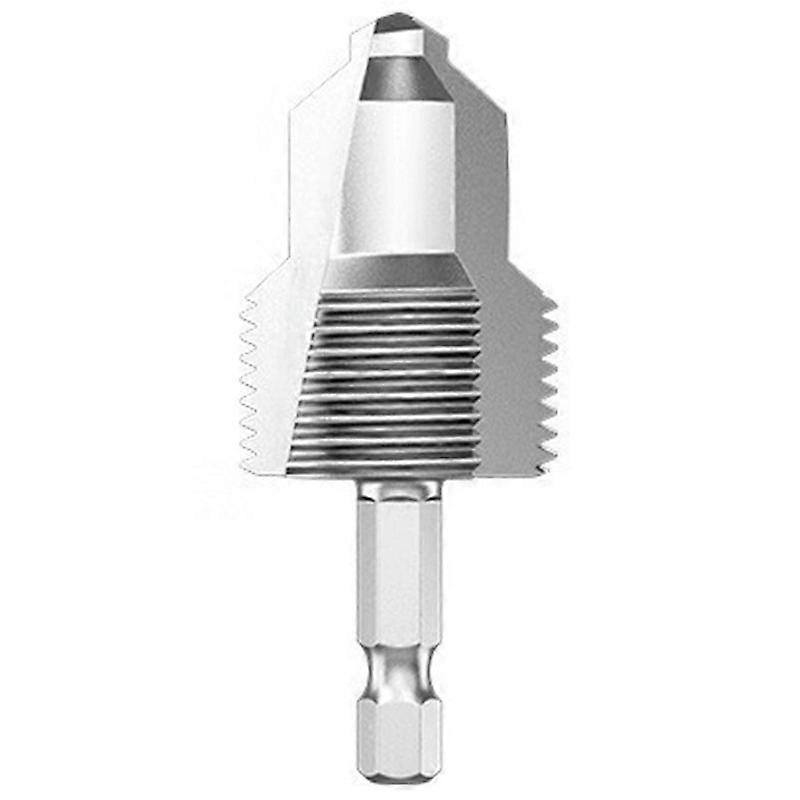Pipe Thread Cutting Tool Integrated Internal External Pipe Threading Tool 1/2' 3/4' 1' Electric Drill Compatible PVC Pipe Threader