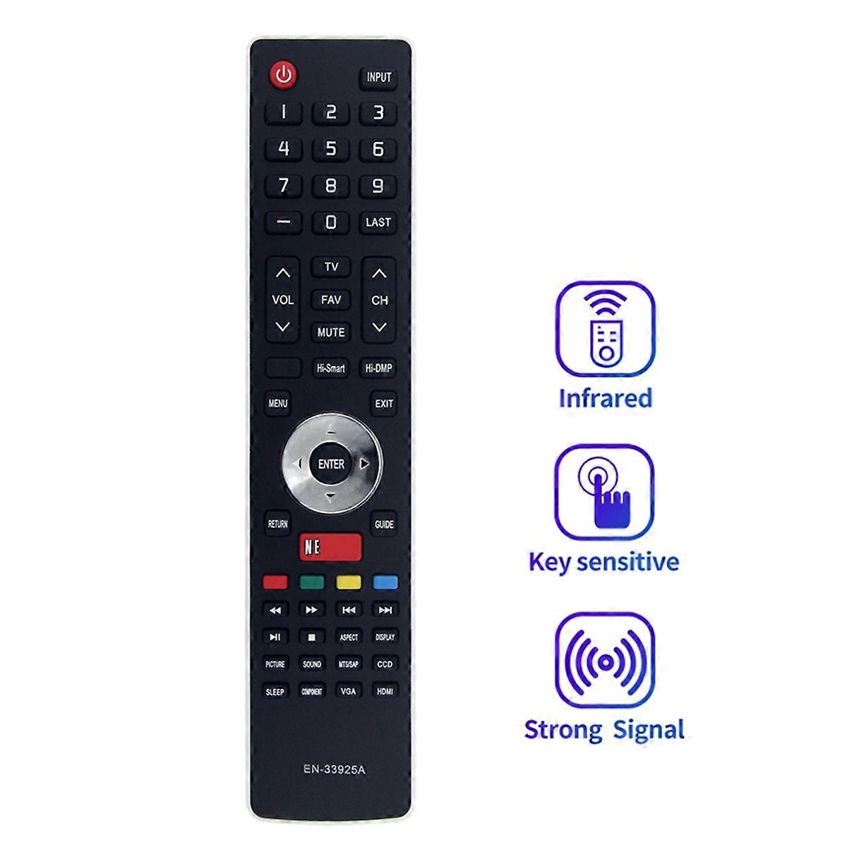 Remote Control Replaced EN-33926A for TV 40H5B 40K366WN LTDN24K20US LTDN24V87US LTDN40V87US LTDN42K2