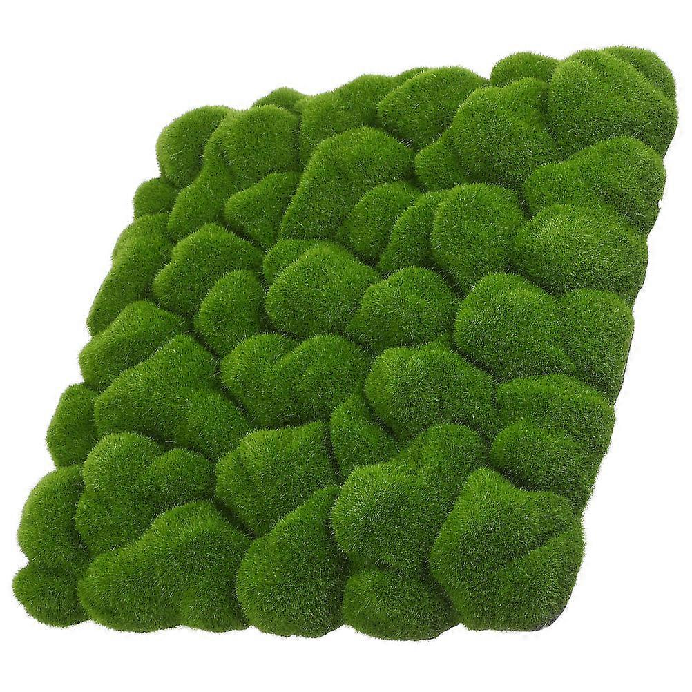 Green Artificial Moss Wall Panel for Decoration 4Pcs Indoor Outdoor Use