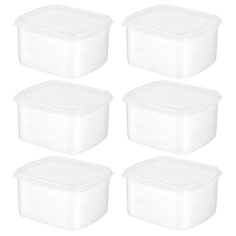 Fridge Organizer Containers 18Pcs Versatile Kitchen Storage Transparent Design Suitable For Household Food Preservation Efficient Organization