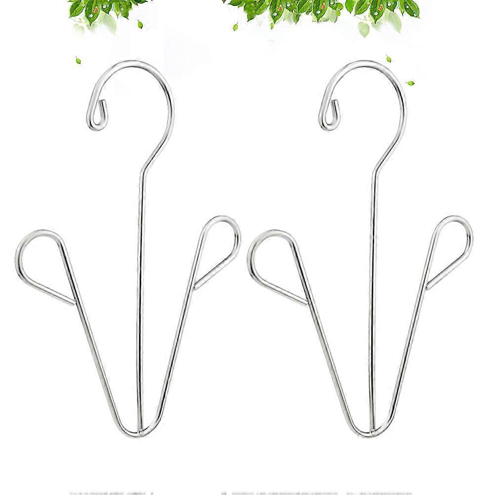 Household Shoes Drying Rack 12 Pcs Silver Hanger Hook Home Use Odor Control Drying Shelf