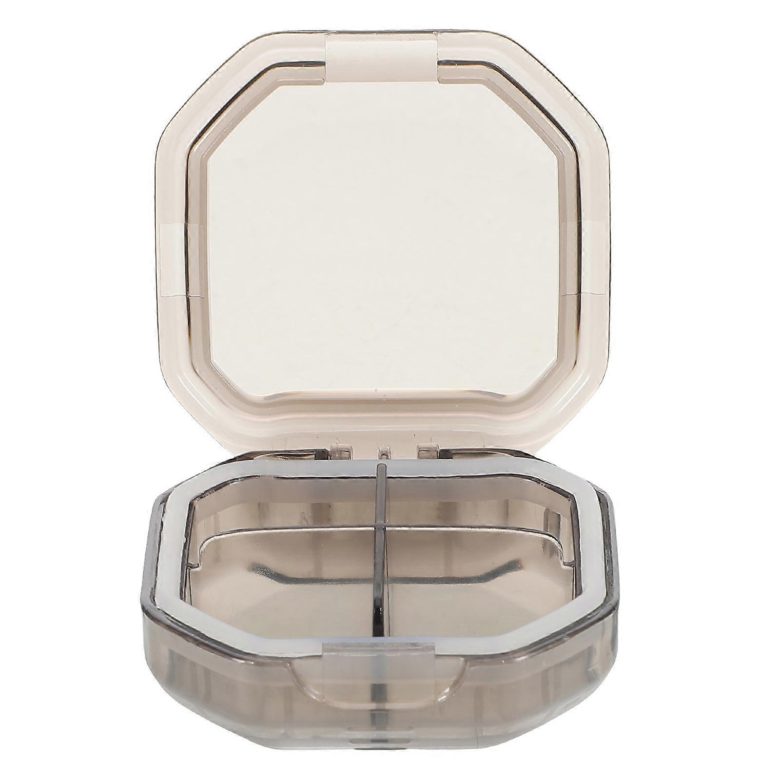 Travel Medicine Case Box for Storage Use 5Pcs Reusable Organizer