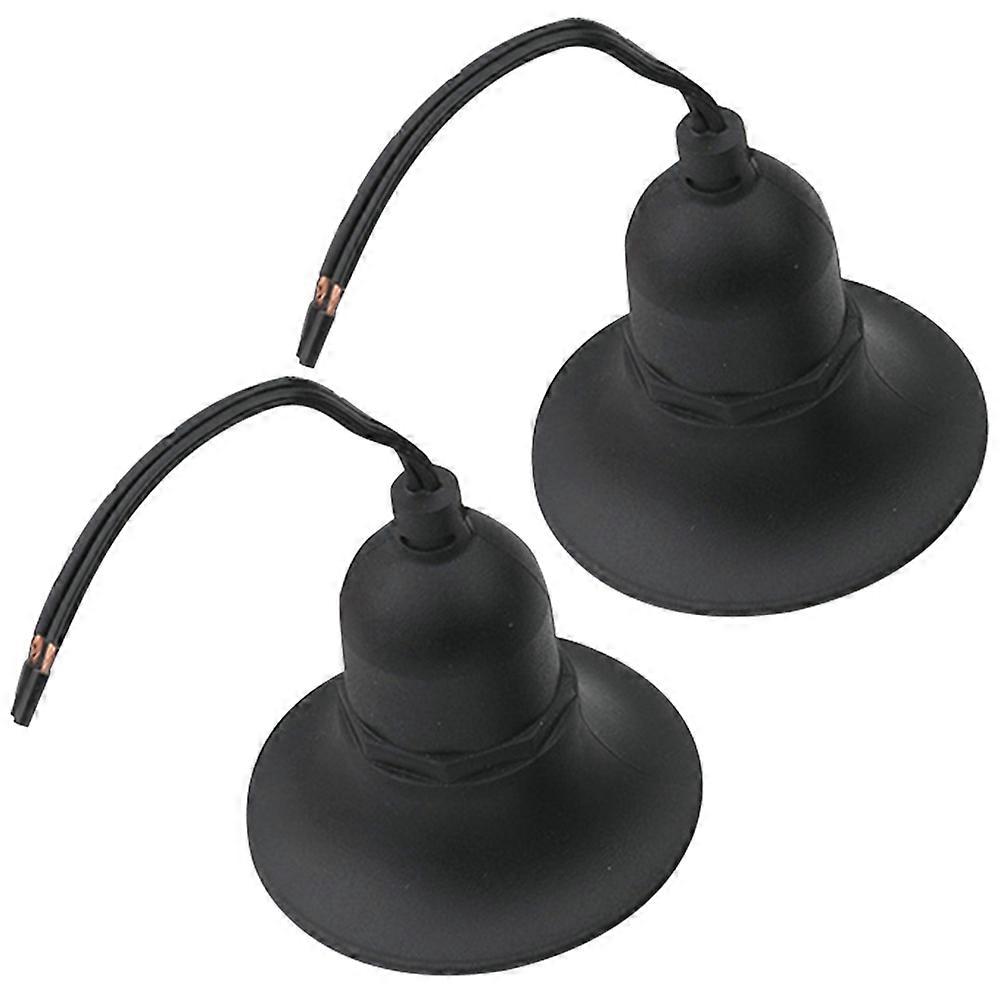 E27 Socket Lamp Socket for Light Fixture Repair 6Pcs Black Durable