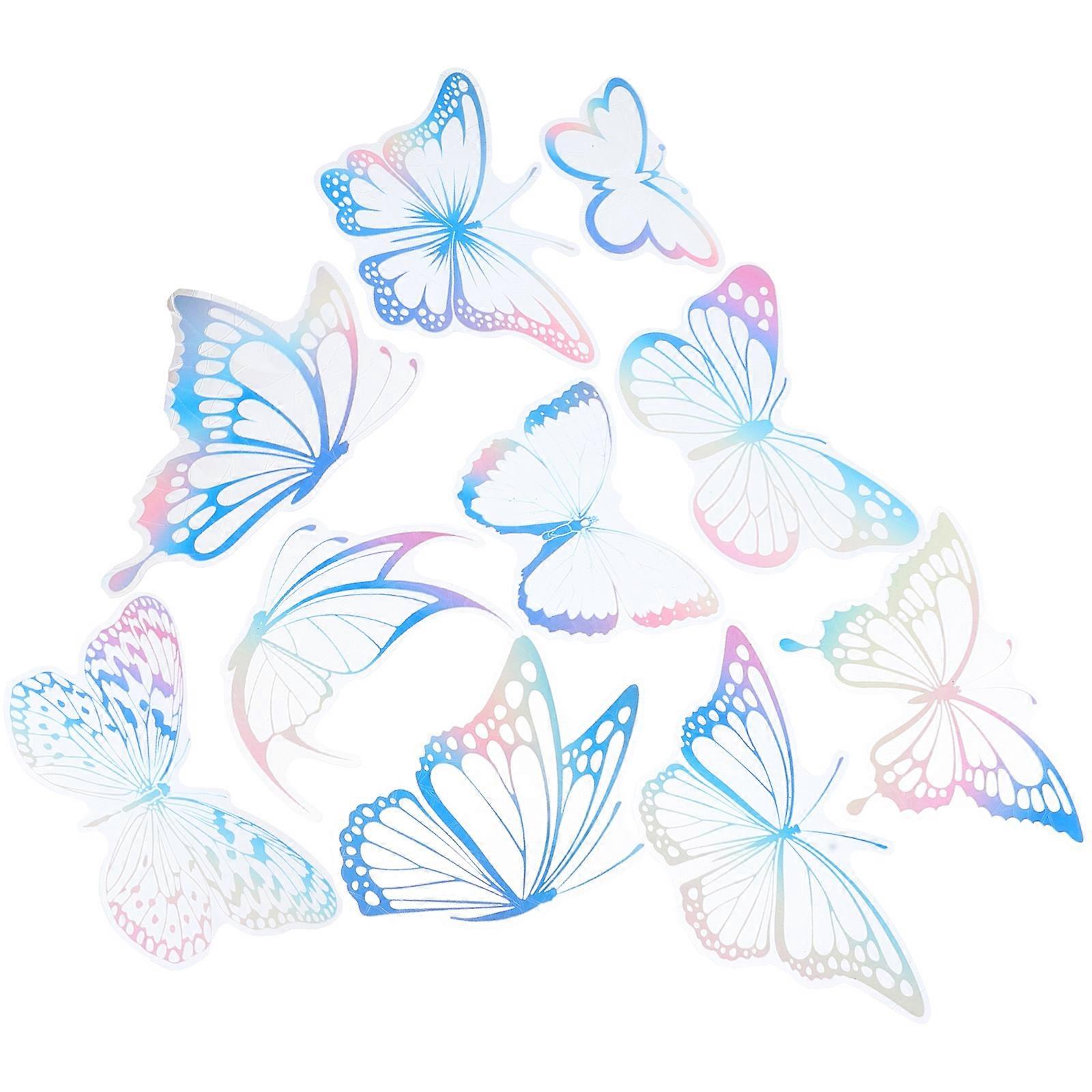Butterfly Window Clings for Decoration Anti-Collision 5Sets Pack