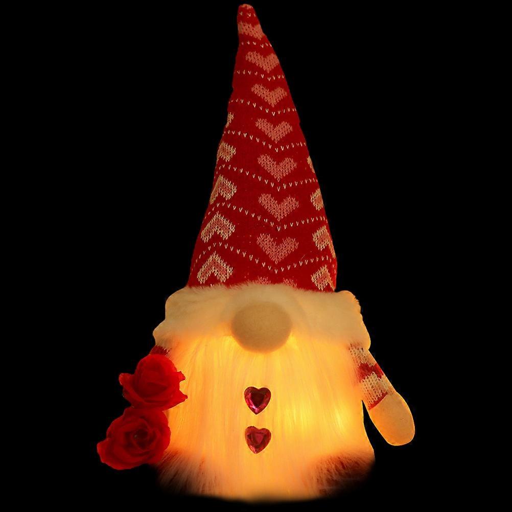 Valentine Gnomes Plush Decor Doll for Home 4Pcs Set