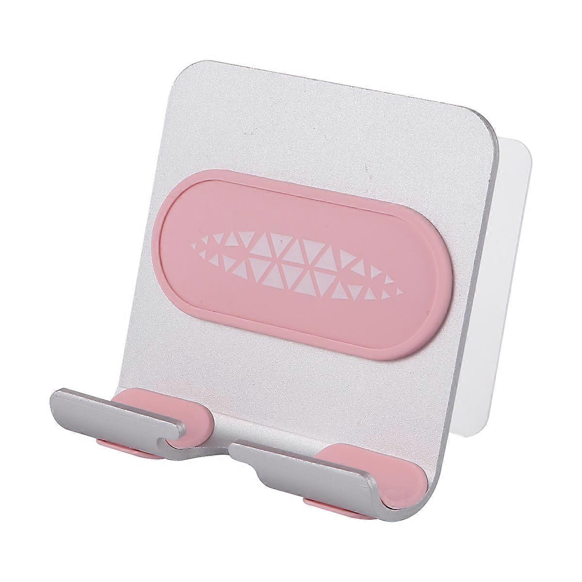 Adhesive Phone Rack Metal Mobile Phone Base for Holding 3Pcs Wall Bracket