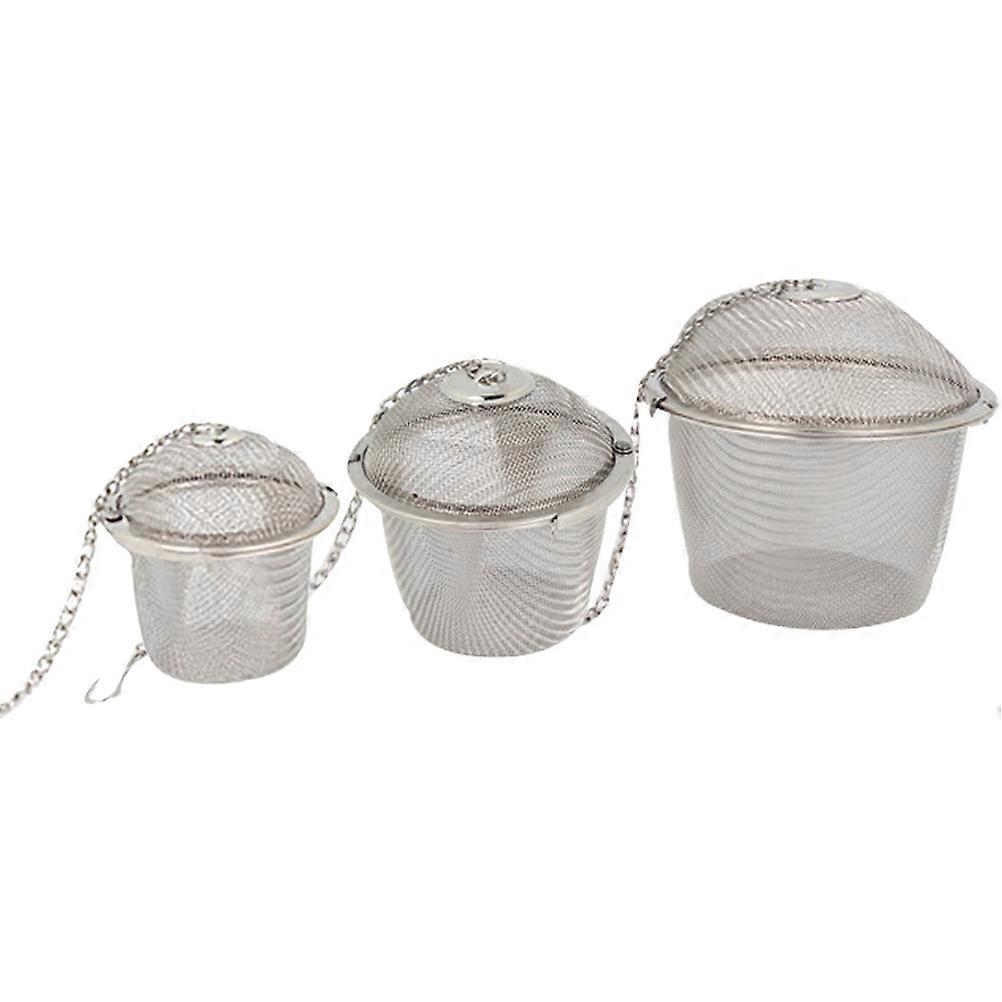 Steel Filter Net Stainless Steel Ball Infuser for Tea Brewing 6Pcs Set