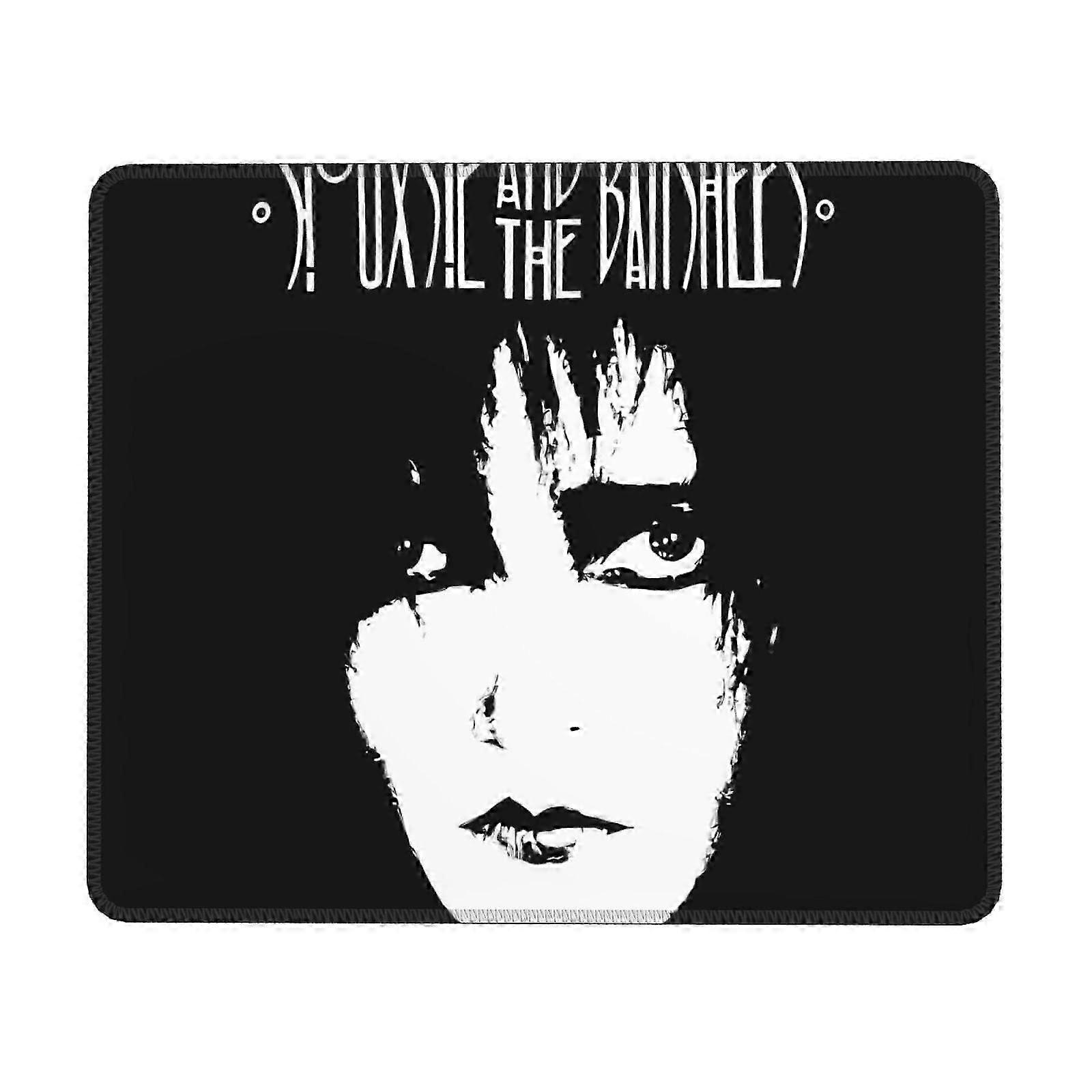 Siouxsie And The Banshees Rubber Lock Edge Mouse Pad, Multi-Use Desk Pad for Office, Writing, Gaming, Laptops 2025