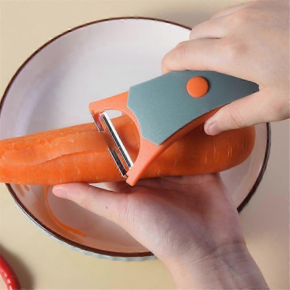 Rightfavour Multifunctional Grater, 2025 New 2-in-1 Dual Sharp Stainless Peeler