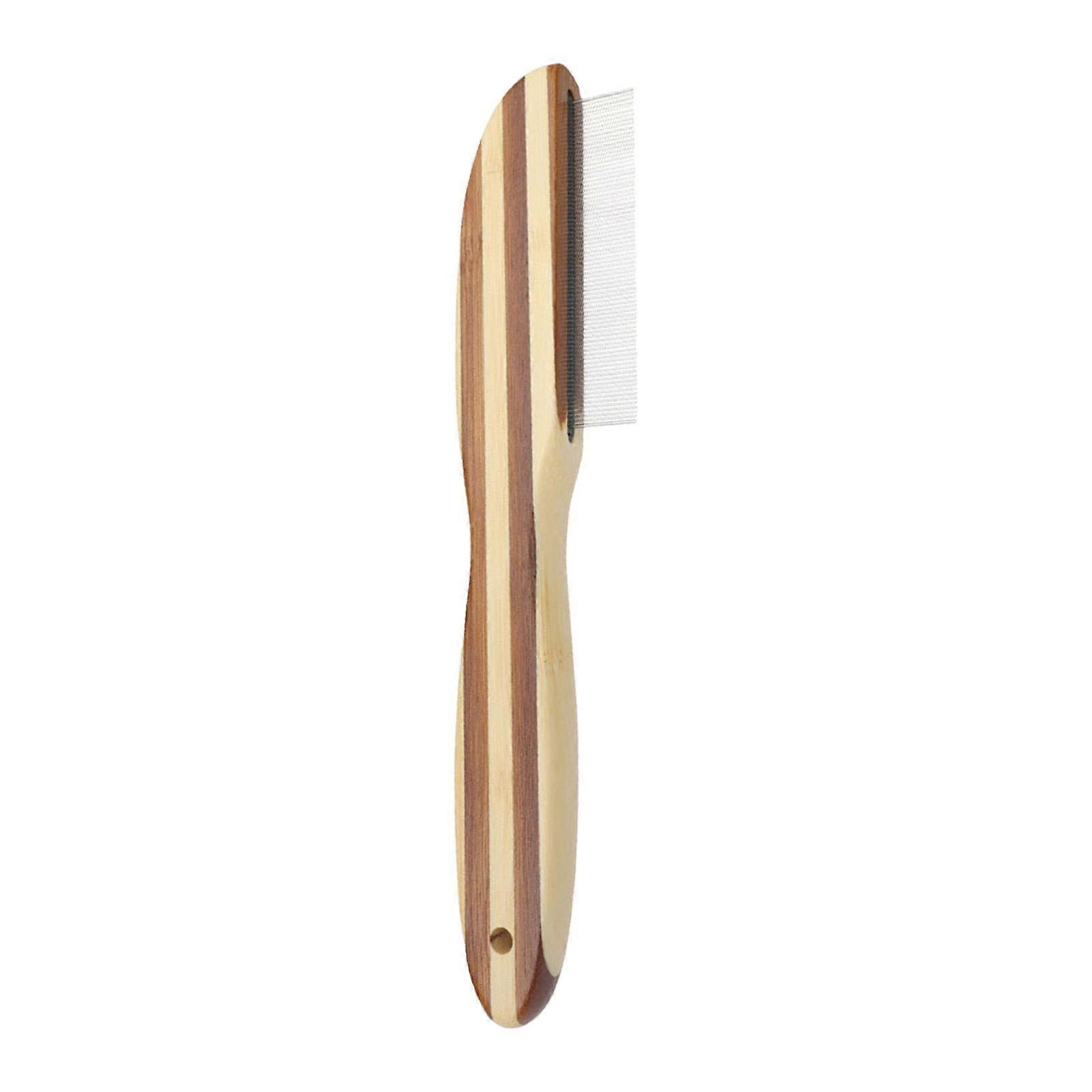 Dandruff Remover Scalp Comb Fine Tooth Metal Lice Comb For Kids Adults Pets
