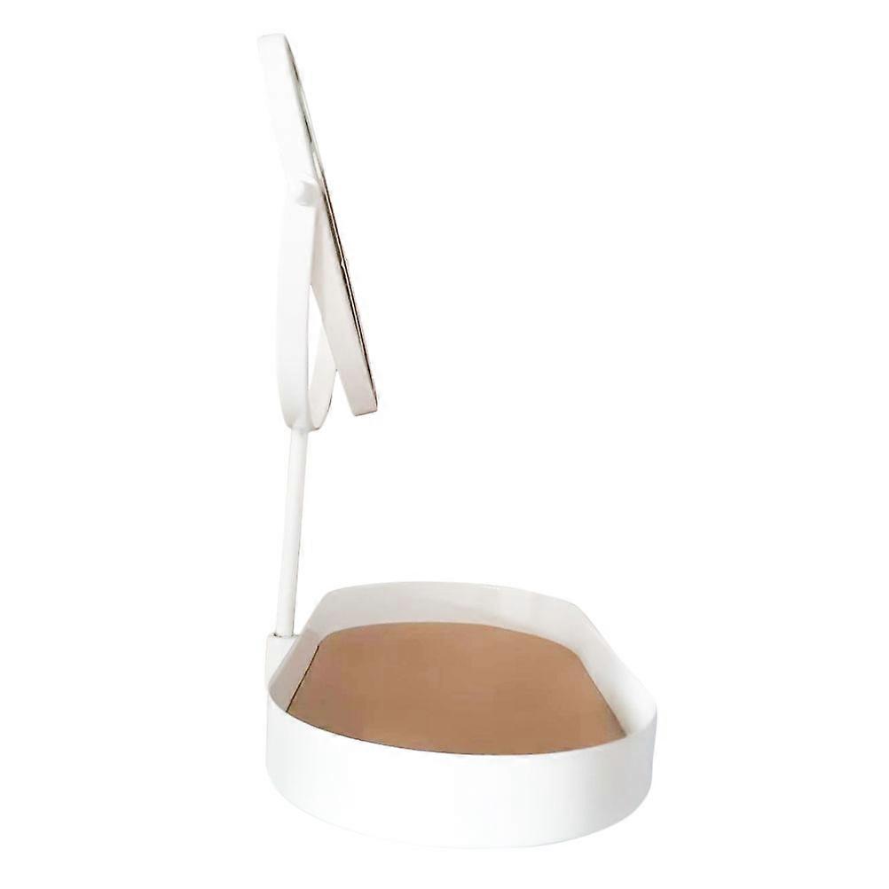 Makeup Mirror Cosmetic Mirror with Multifunction for Home 2Pcs