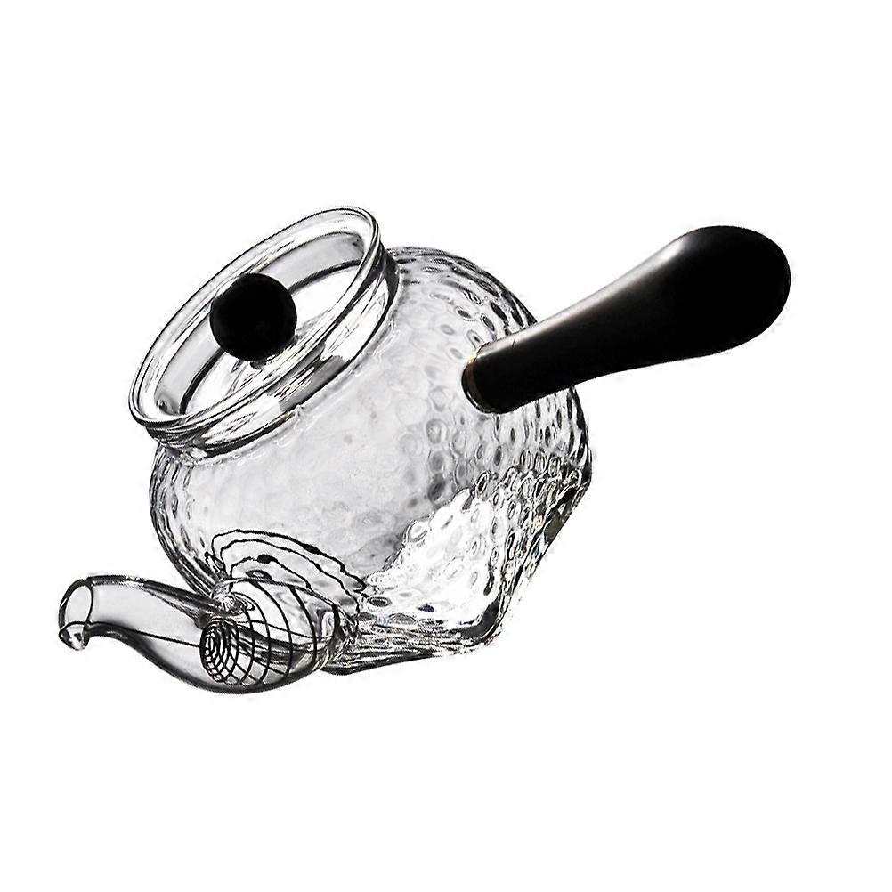 Heat-Resistant Glass Tea Kettle for Practical Use 3Pcs Transparent Set