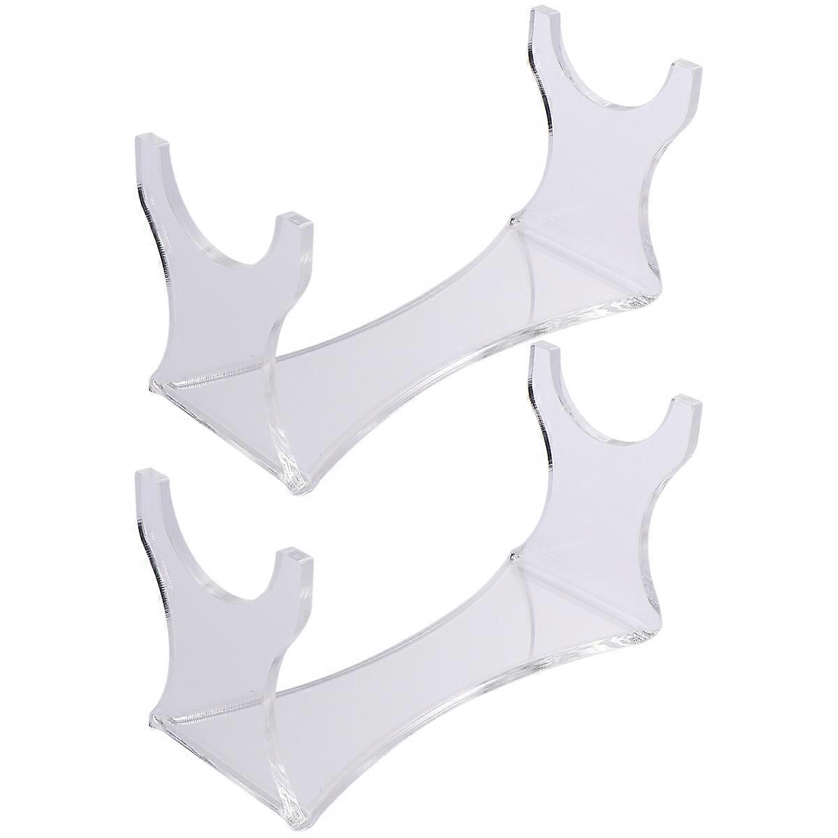 Sword Display Acrylic Storage Rack for Displaying 4Pcs Transparent Holder