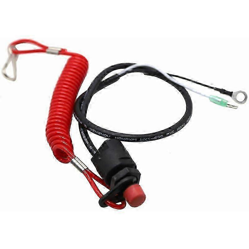 2025 Latest Model  Outboard motor with red rope emergency stop switch