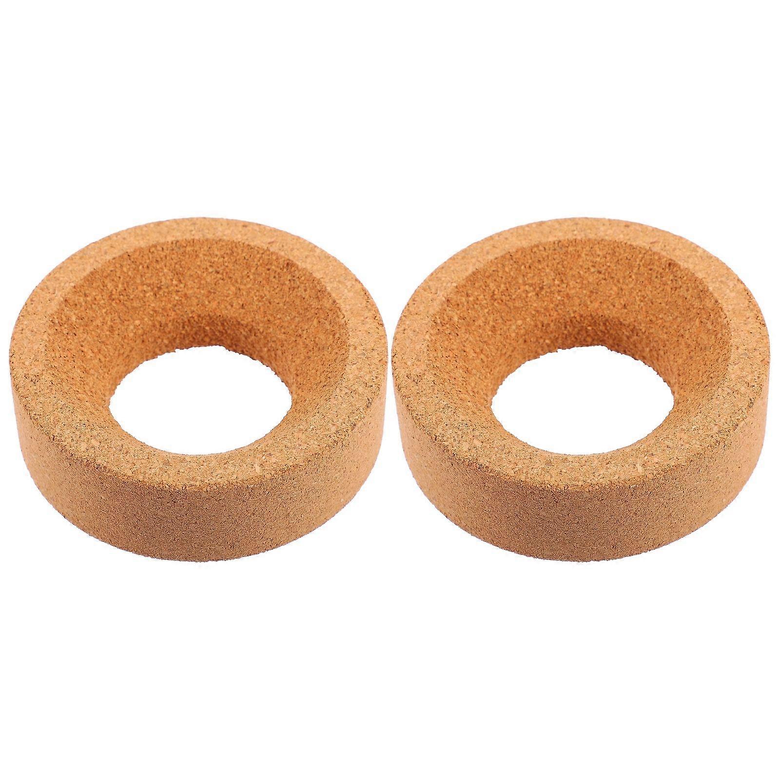 Laboratory Flask Pad Cork Flask Stands Support Holder for 2Pcs Round Bottom Flasks
