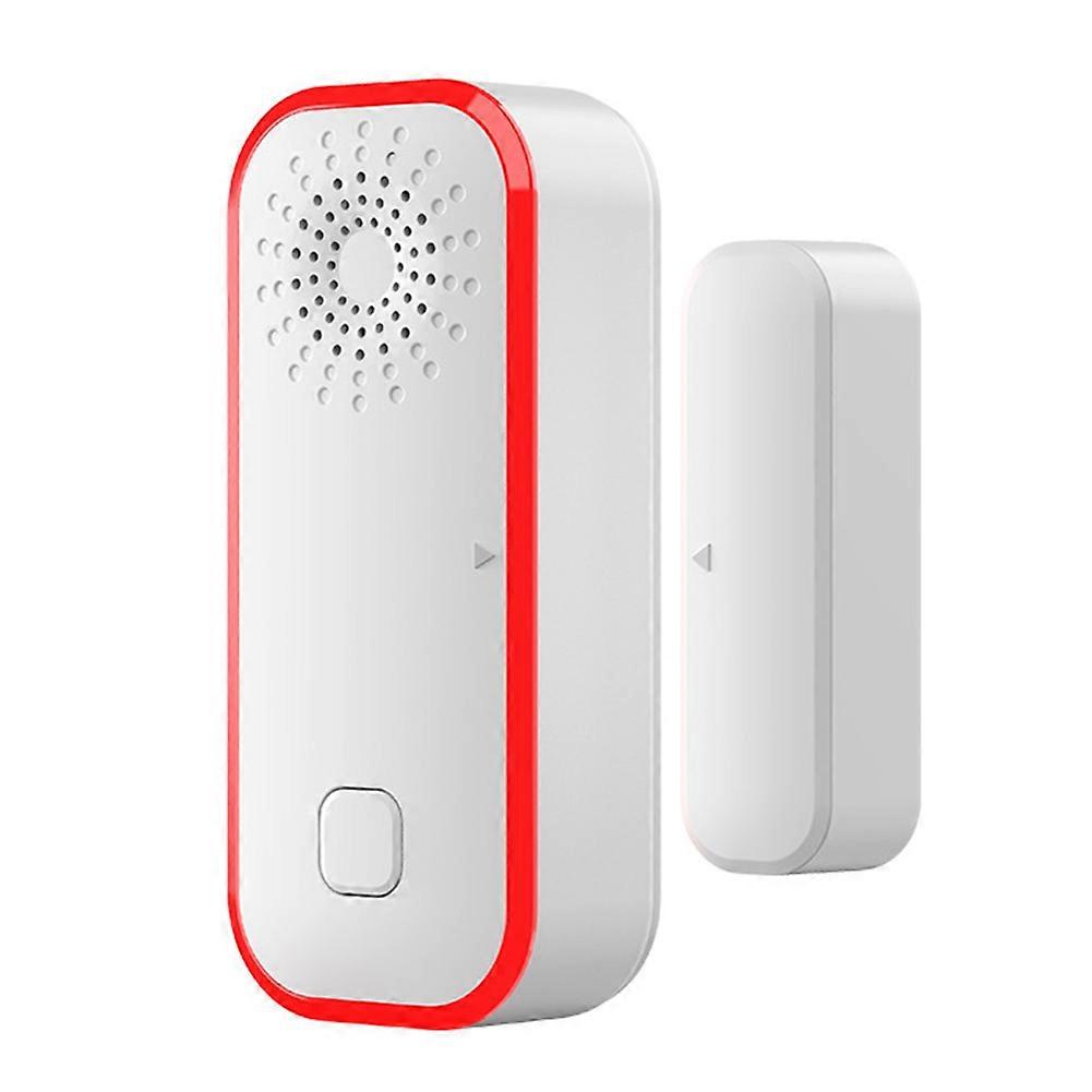 WiFi Door Window 100dB Alarm with Magnetic Sensor Tuya APP Remote Alerts Door Open Closed Detectors Home Security Device