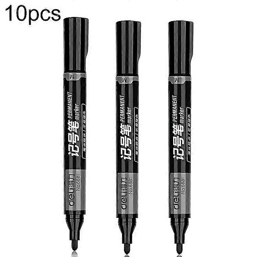 For Deli 6881 Thickheaded Marker Pen Oily Marker