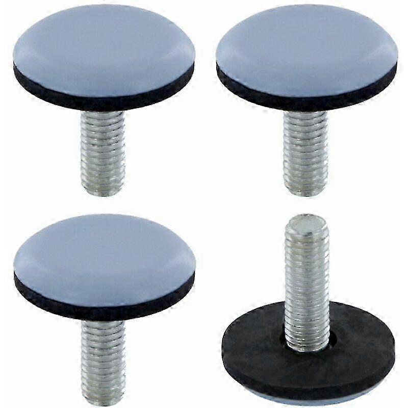 PTFE adjustable foot M6 pad cylinder screw push stop