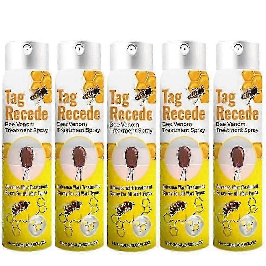 5x Bijengif Behandeling Spray voor Haargroei