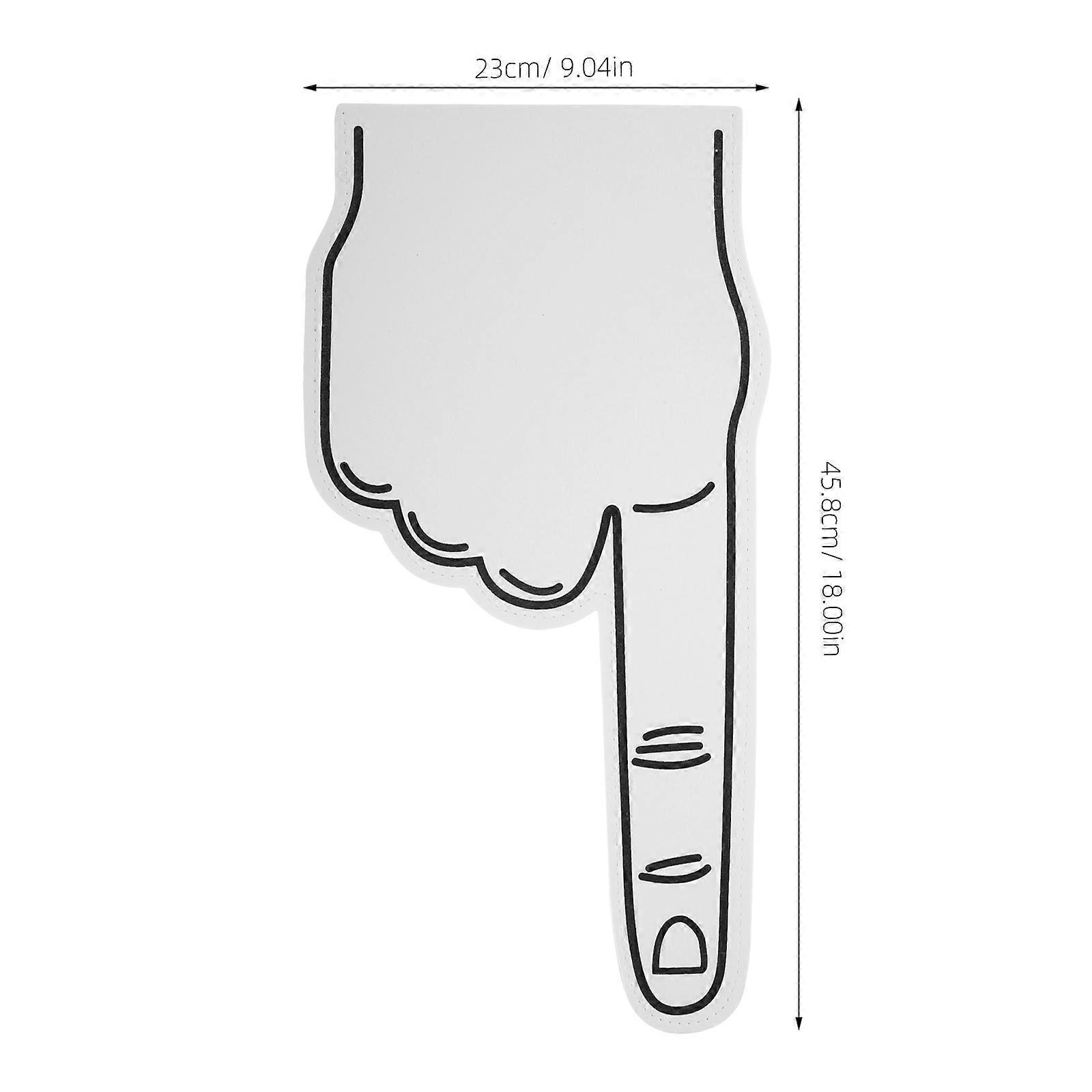 Foam Hand Finger for Cheering 9Pcs Giant Foam Fingers Set