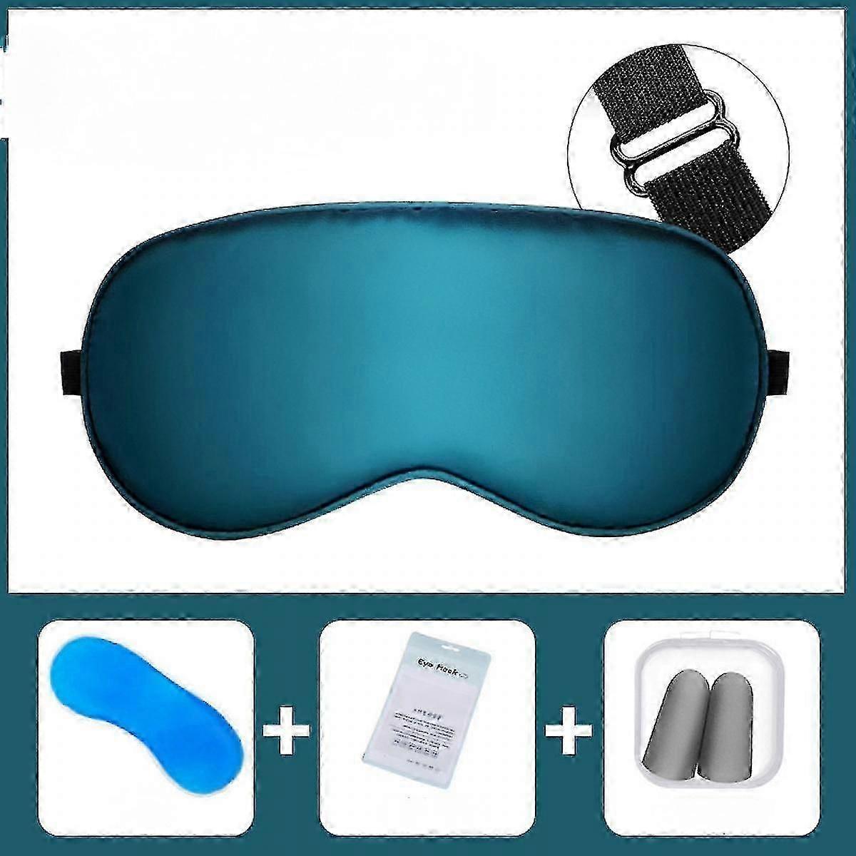 Sleep Eye Mask For Men Women, Blackout Eye Mask For Sleeping, Comfy And Breathable Blocking Lights A1025-106