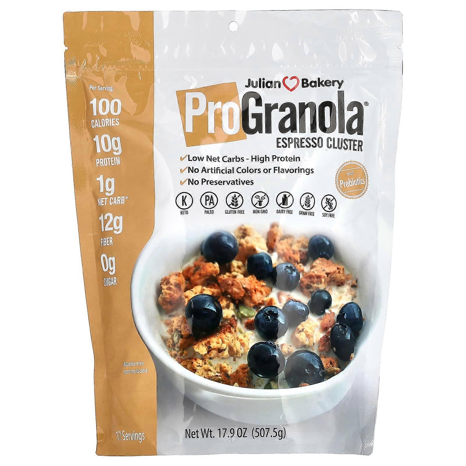 Pro Granola, Espresso Cluster, 17.9 oz (507.5 g)