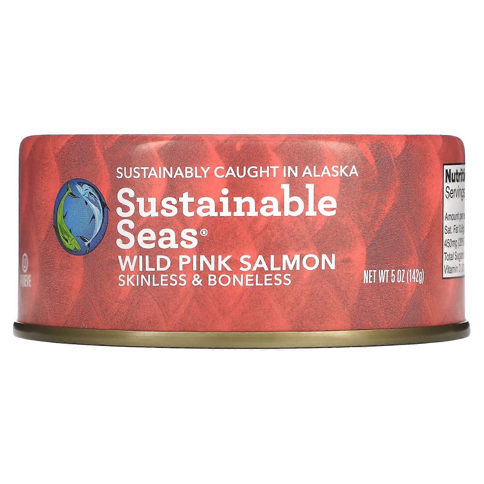 Wild Pink Salmon, Skinless & Boneless, 5 oz (142 g)