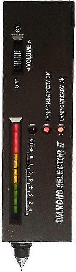 Portable Diamond Tester Pen for Diamond, Ruby, Crystal, Agate, Jade & Gems - Multi-Gemstone Hardness Testing Tool