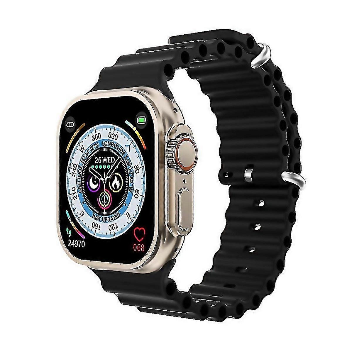 For S8 Ultra Max Bluetooth Calling Smart With Large Screen Display And Health Monitoring