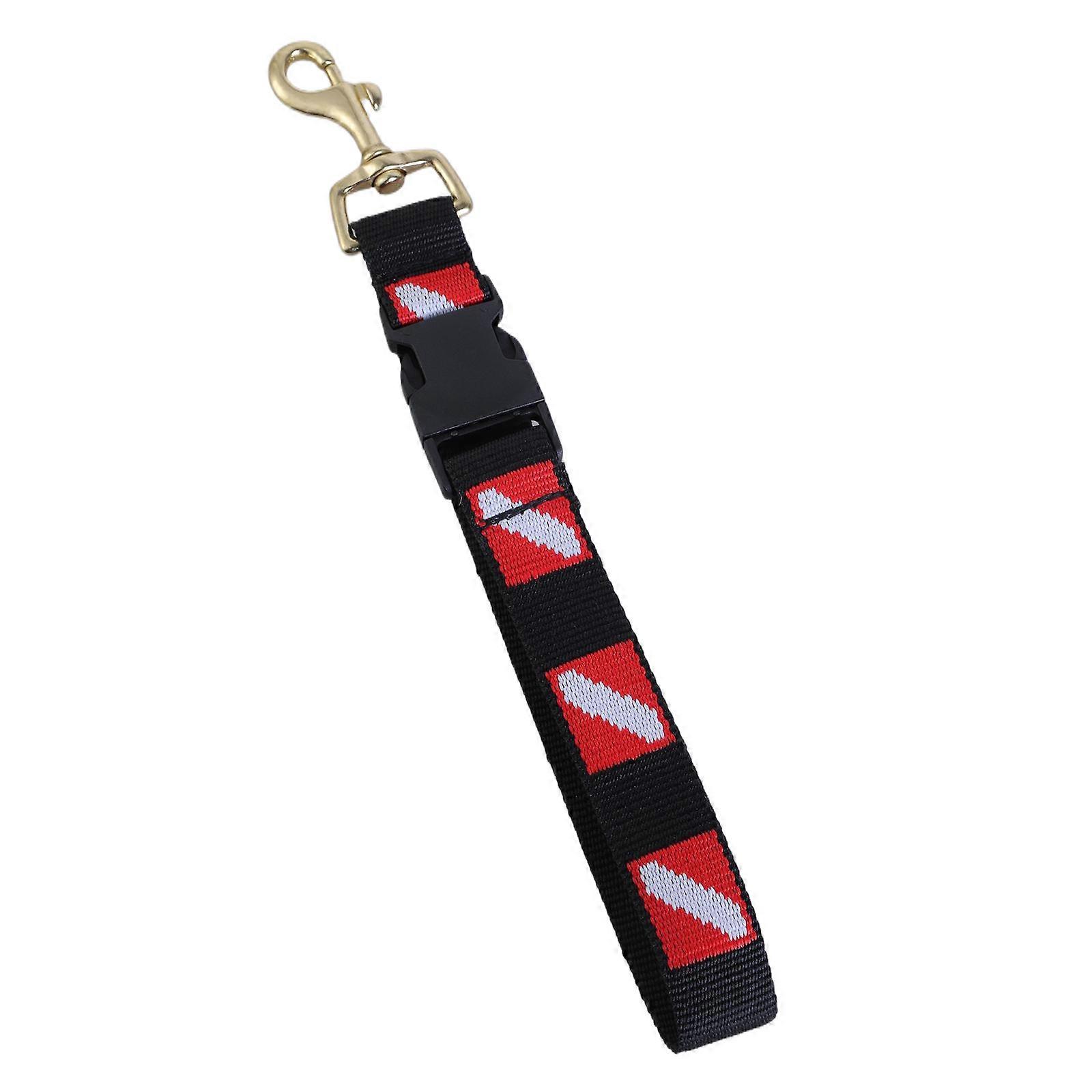 Professional BCD Diving Strap Features Single Hook Designs for Stability and Convenience, Diving Flags Webbing Flippers Multicolor