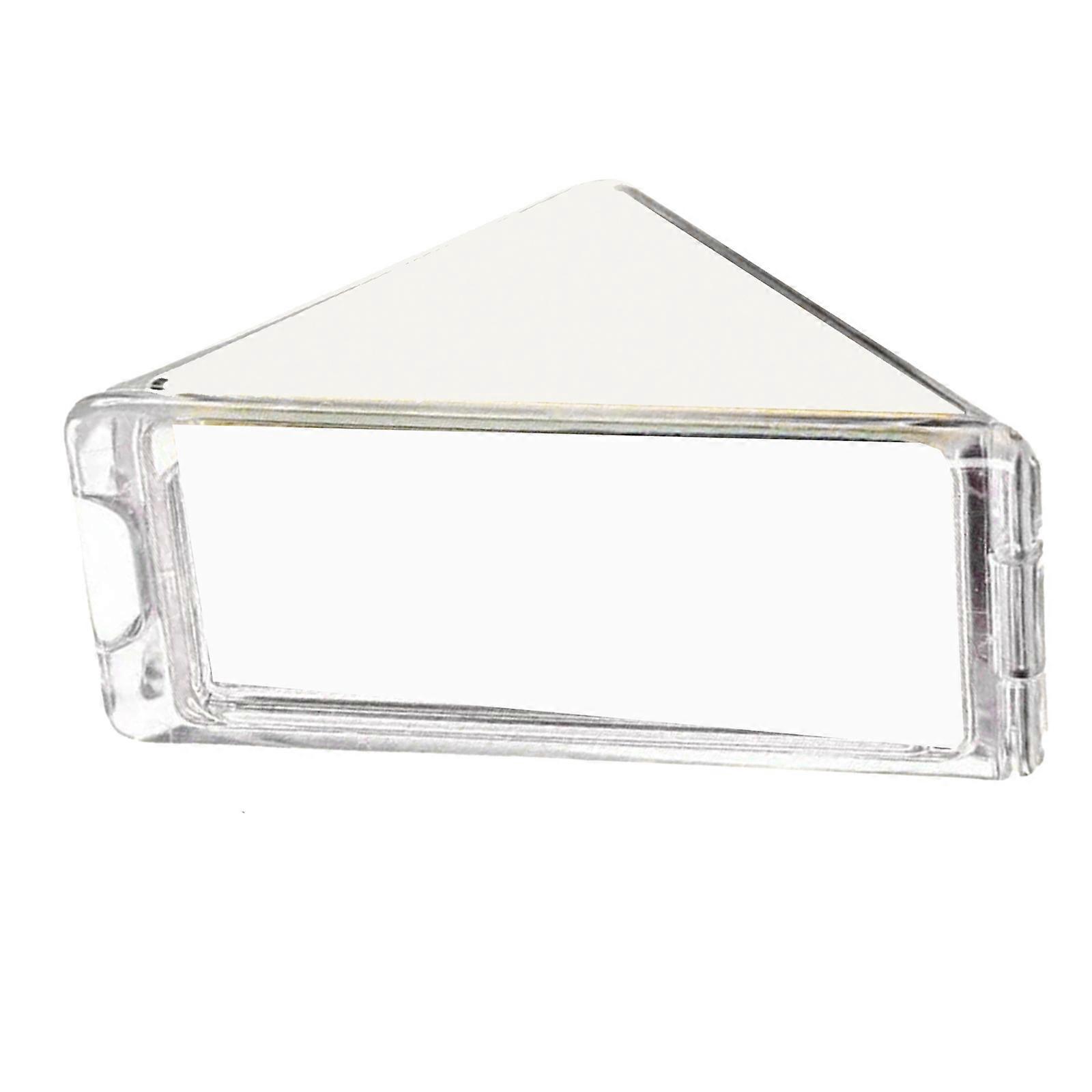 Convenient Container for Lunches Clear Triangle Sandwich Organizers Plastic Breakfast Holder Food Storage Solution Multicolor