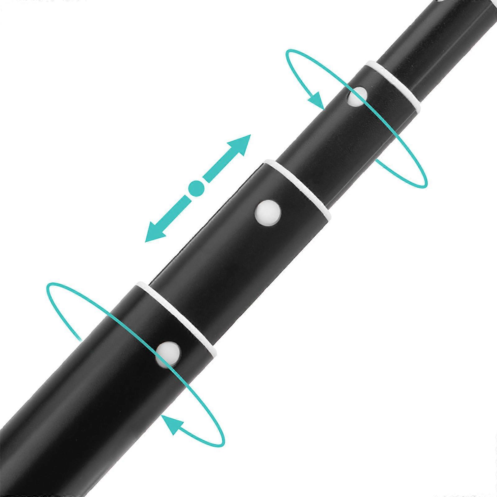 Extendable Selfie Stick Lightweight Alloy Polesfor OM4SE Mobile6 Action Cameras Extension Stick 30.2~131cm Multicolor